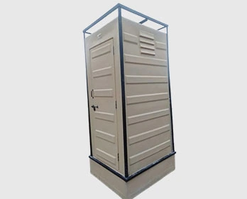 Durable FRP Portable Toilet Cabin for Public Use